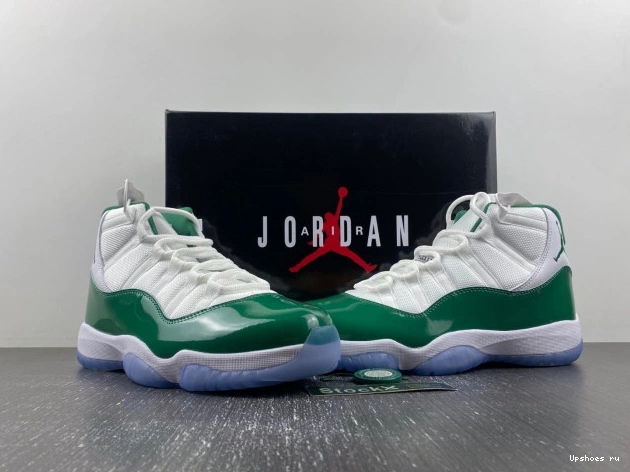 CT8012-113 11 Retro  Green Jordan 0402